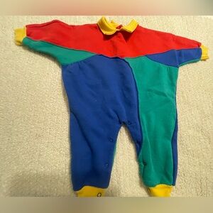 Vintage 2 Cute Colorful Baby Outfit